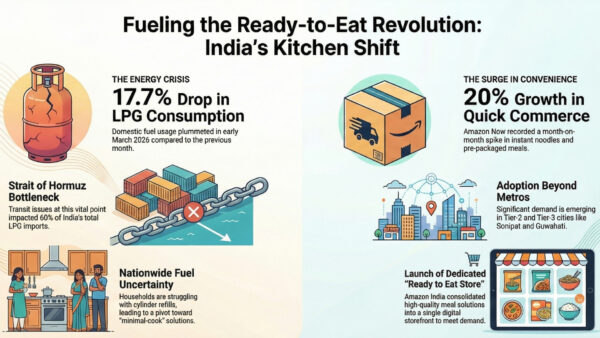 Cooking Under Pressure: LPG Shortage Drives 15% Surge in Ready-to-Eat Meal Sales